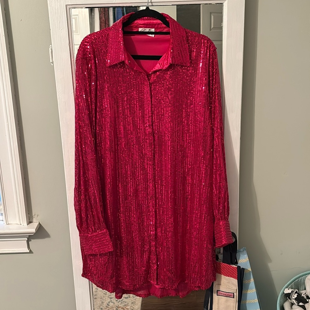 Fantastic Fawn Sequin Dress